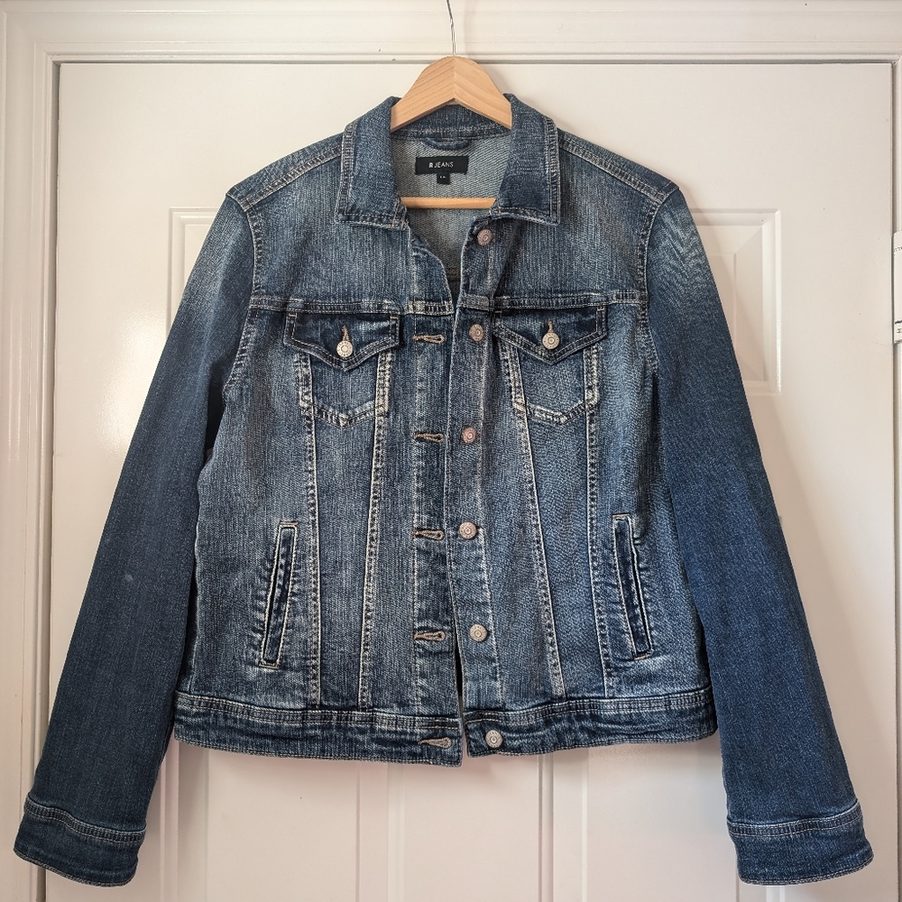 R Jeans denim jacket size L